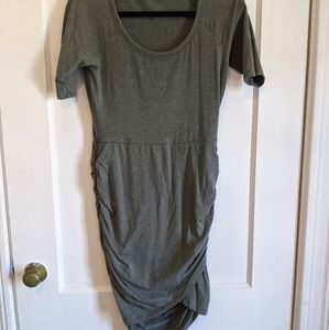 Athleta green tulip dress